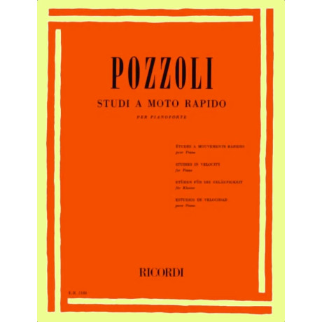 Ettore Pozzoli - Studi a moto rapido