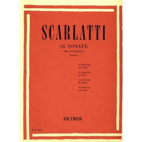 Scarlatti - 16 Sonate per Pianoforte