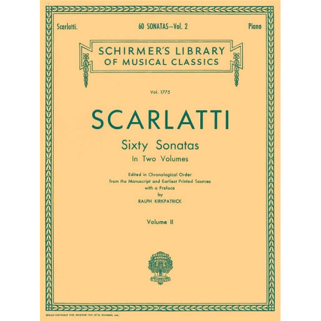 Scarlatti - 60 Sonate per Pianoforte Vol.2