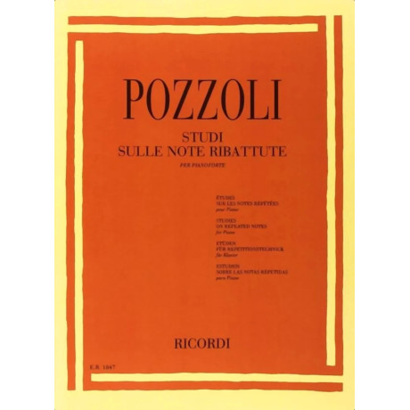 Ettore Pozzoli - Studi sulle note ribattute