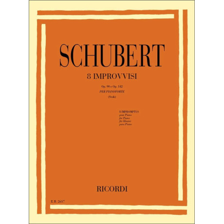 Schubert - Improvvisi Op.90 e 142 per Pianoforte