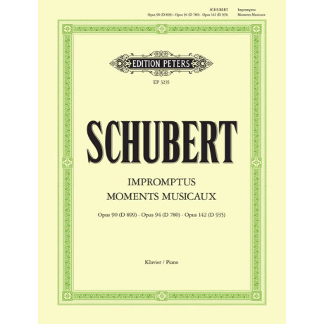 Schubert - Improvvisi e Momenti Musicali per Pianoforte