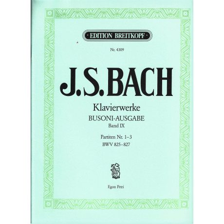 Bach/Busoni - Partite Vol.1 Per Pianoforte