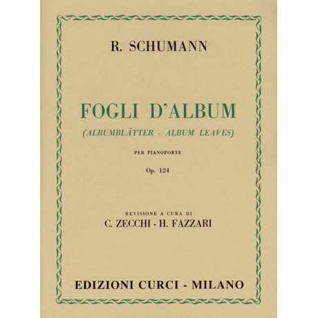 Schumann - Fogli D'Album Op.124 per Pianoforte
