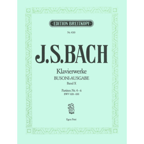 Bach/Busoni - Partite Vol.2 Per Pianoforte