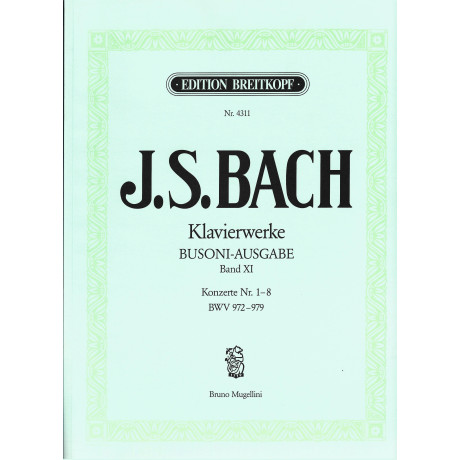 Bach/Busoni Concerti Vol.1° Per Pianoforte