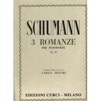 Schumann - 3 Romanze Op.28 per Pianoforte