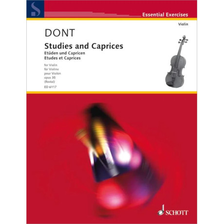 Jakob Dont - Studies and Caprices for Violin Op. 35