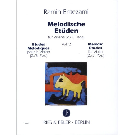 Ramin Entezami - Melodic Etudes for Violin - Volume 2