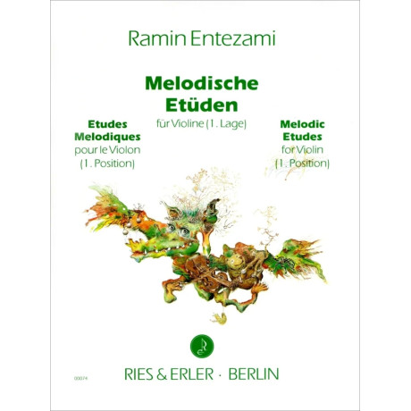 Ramin Entezami - Melodic Etudes for Violin - Volume 1