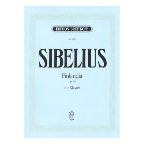 Sibelius - Finlandia Op.26 per Pianoforte