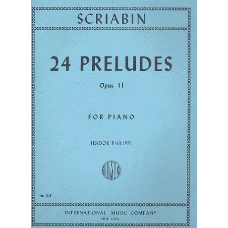 Scriabin - 24 Preludi Op.11 per Pianoforte