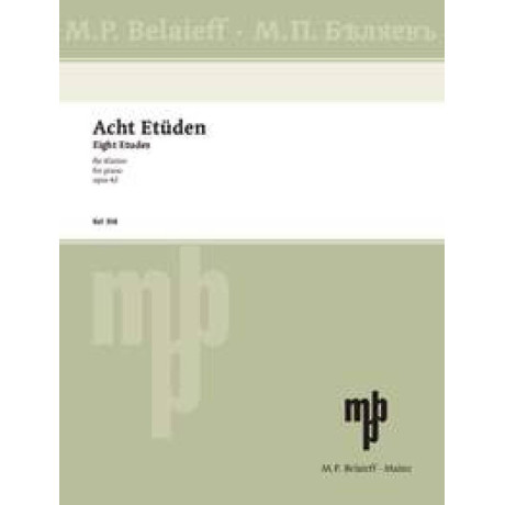 Scriabin - 8 Studi Op.42 per Pianoforte