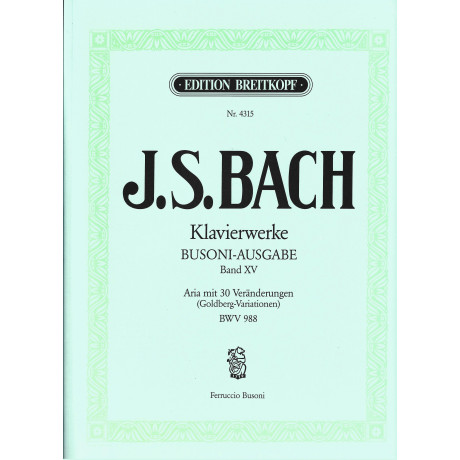 Bach/Busoni - Variazioni Goldberg Per Pianoforte