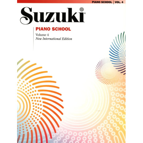 Suzuki - Piano School Vol. 4 per Pianoforte in Inglese