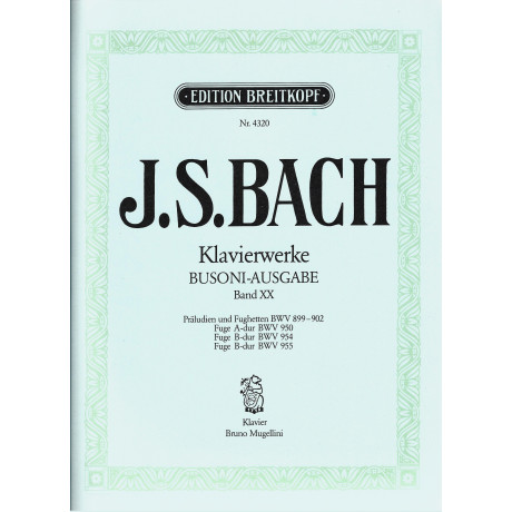Bach/Busoni - Preludi E Fughette Per Pianoforte