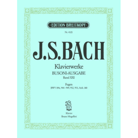 Bach/Busoni - Fughe Per Pianoforte