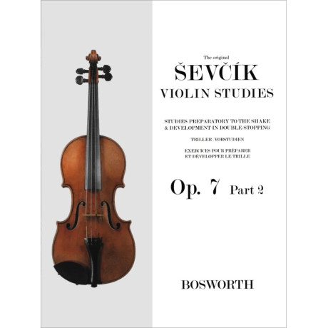 Otakar Ševčík - Studies Preparatory to the Shake & Development in Double-Stopping - Opus 7 Part 2