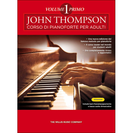 Thompson - Corso di Pianoforte per Adulti Vol.1 con Download Card
