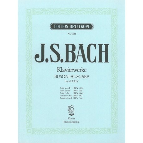 Bach/Busoni - Opere Per Pianoforte Vol. XXIV