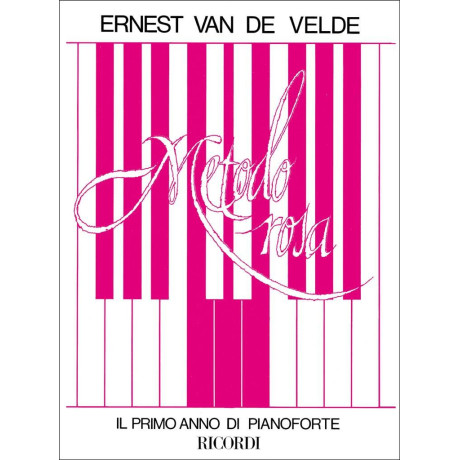 Van De Velde - Metodo Rosa per Pianoforte