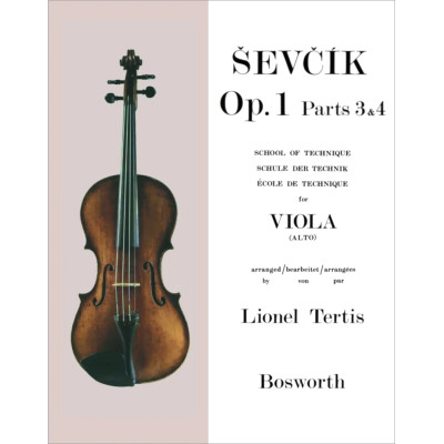 Otakar Ševčík - Scuola di tecnica della viola - Opus 1 Parti 3 e 4