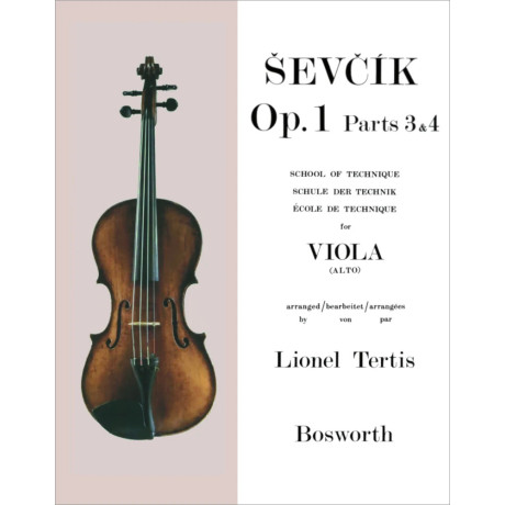 Otakar Ševčík - School of Technique for Viola - Opus 1 Parts 3 and 4
