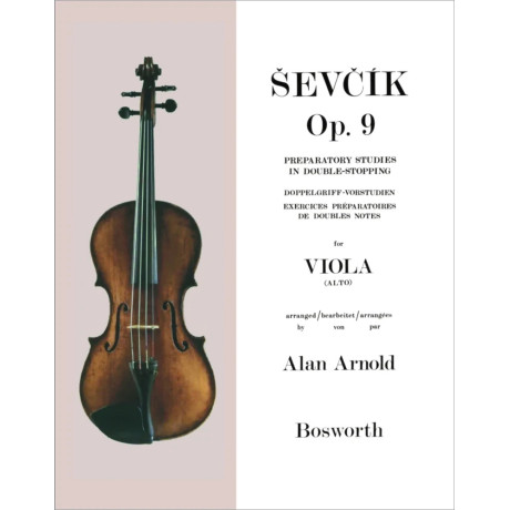 Otakar Ševčík - Preparatory Studies in Double-Stopping for Viola - Opus 9