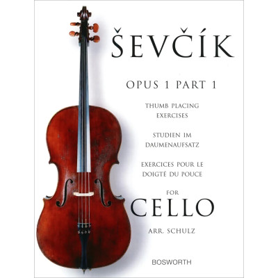 Otakar Ševčík - Esercizi di posizionamento del pollice per violoncello - Opus 1 Parte 1