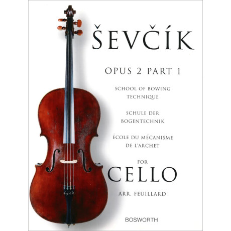 Otakar Ševčík - School of Bowing Technique for Cello - Opus 2 Part 1