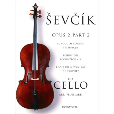 Otakar Ševčík - Scuola di tecnica dell'archetto  per violoncello - Opus 2 Parte 2