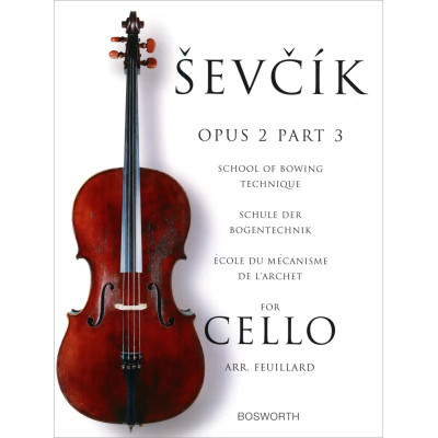 Otakar Ševčík - Scuola di tecnica dell'archetto per violoncello - Opus 2 Parte 3