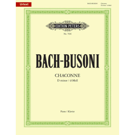 Bach/Busoni - Ciaccona in Re minore Per Pianoforte
