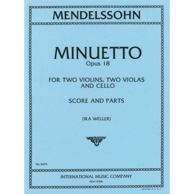 Mendelssohn - Minuetto Op.18 per Quintetto D'Archi