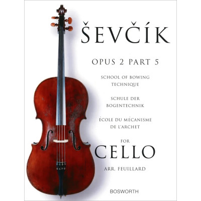 Otakar Ševčík - Scuola di tecnica dell'archetto per violoncello - Opus 2 Parte 5