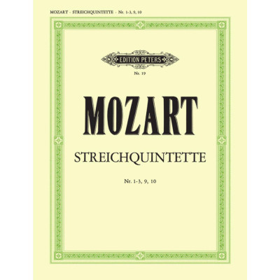 Mozart - Quintetti per Archi n. 1-3,9,10