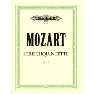 Mozart - Quintetti per Archi n. 4-8