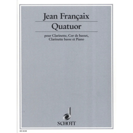 Francaix - Quartet for Wind Instruments and Piano