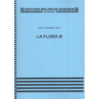 Autori Diversi - La Flora 3 Arie Antiche Italiane per Canto e Piano