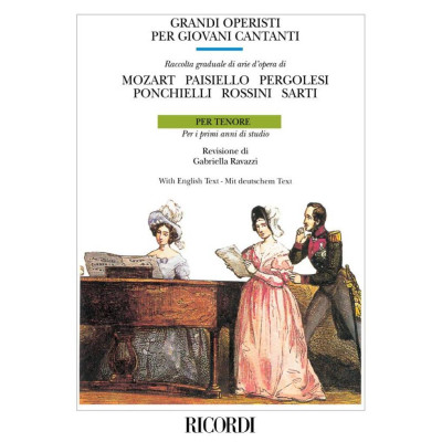 Autori Diversi - Grandi Operisti per Giovani Cantanti per Canto e Piano