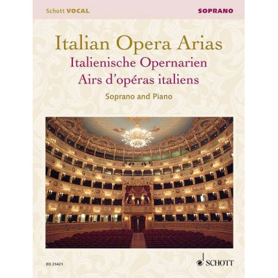 Autori Diversi - Italian Opera Arias per Canto e Piano Soprano