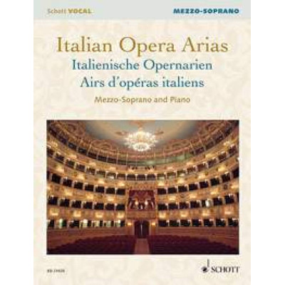 Autori Diversi - Italian Opera Arias per Canto e Piano MezzoSoprano