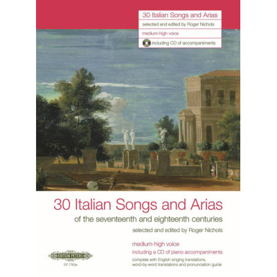 Autori Diversi - 30 Italian Songs and Arias per Canto e Piano con CD