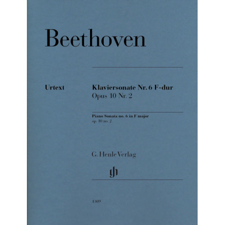 Ludwig van Beethoven - Piano sonata No. 6 in F major Op. 10 No. 2