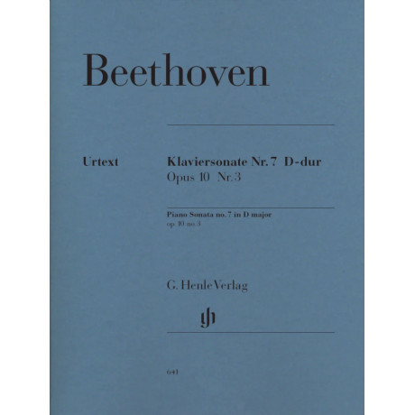 Beethoven - Sonata per pianoforte n.  7 in re maggiore op. 10 n. 3