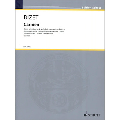 Bizet G. - Schwab S. - Carmen. Opera miniatura