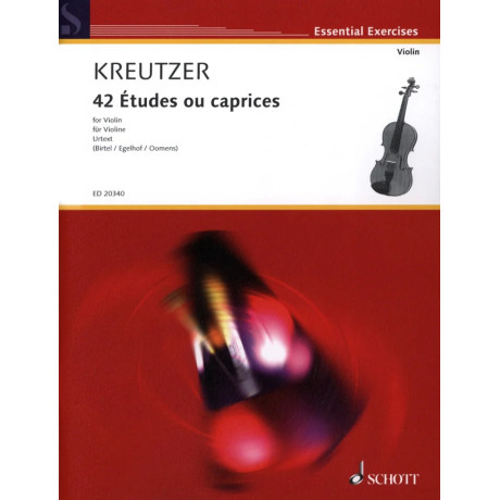 Rodolphe Kreutzer - 42 Études ou caprices, for Violin