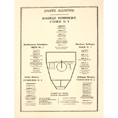 Agostini - Solfeggio Ritmico 3°