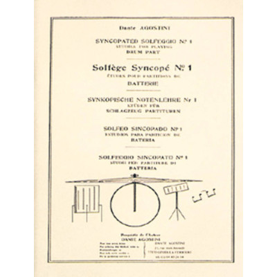 Agostini - Solfeggio Sincopato 1°