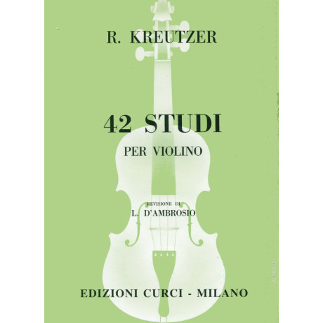 Rodolphe Kreutzer - 42 Études ou caprices, per violino